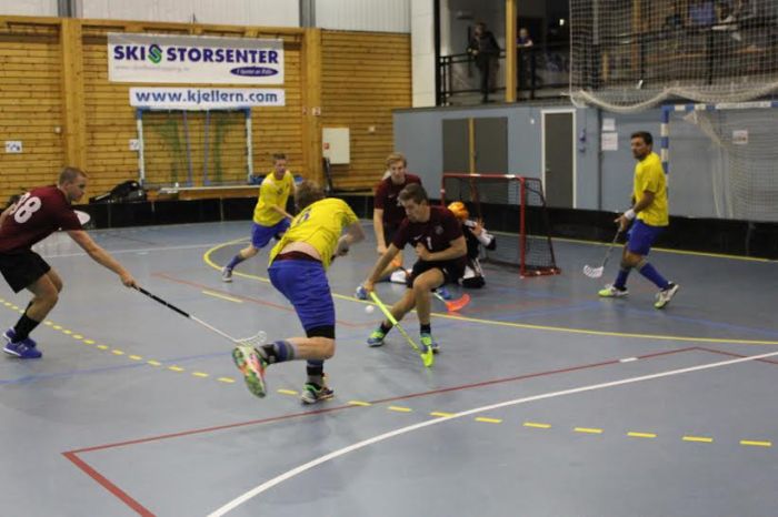 Førsterekka i aksjon.